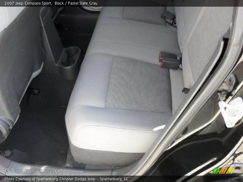 Black / Pastel Slate Gray 2007 Jeep Compass Sport