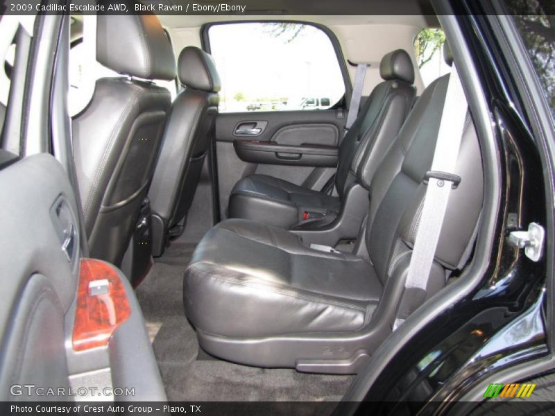 Black Raven / Ebony/Ebony 2009 Cadillac Escalade AWD