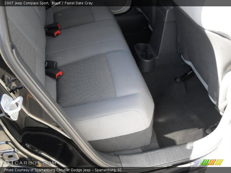 Black / Pastel Slate Gray 2007 Jeep Compass Sport