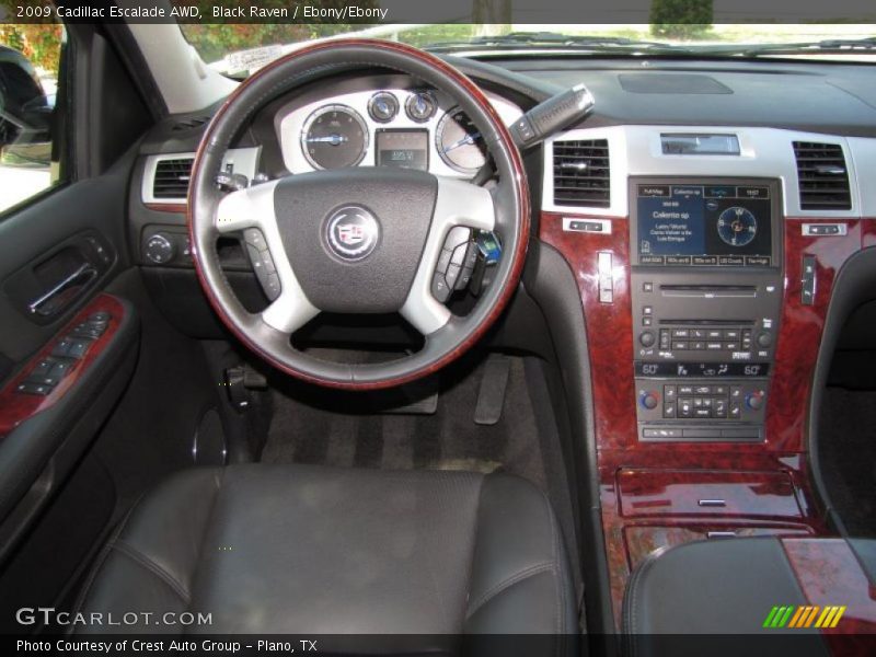 Black Raven / Ebony/Ebony 2009 Cadillac Escalade AWD