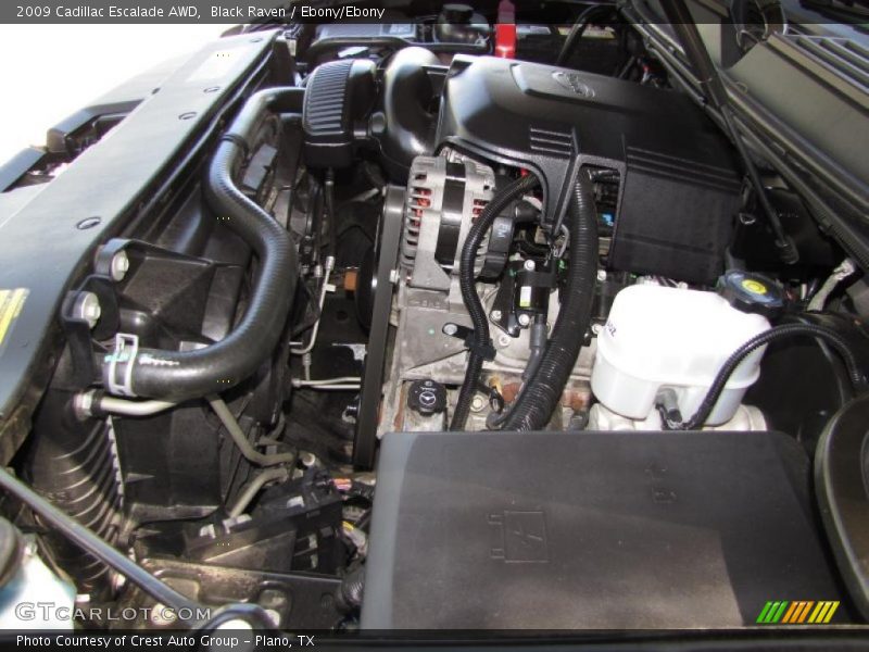 Black Raven / Ebony/Ebony 2009 Cadillac Escalade AWD