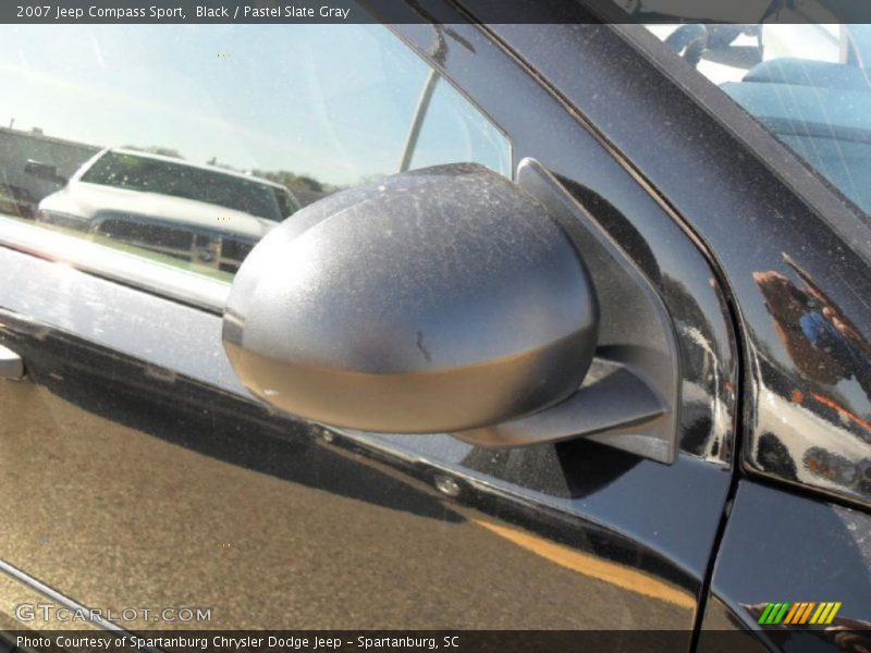 Black / Pastel Slate Gray 2007 Jeep Compass Sport