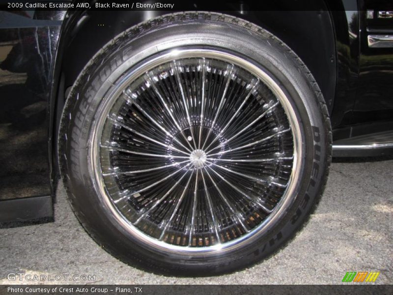 Black Raven / Ebony/Ebony 2009 Cadillac Escalade AWD
