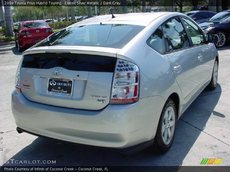 Classic Silver Metallic / Dark Gray 2009 Toyota Prius Hybrid Touring
