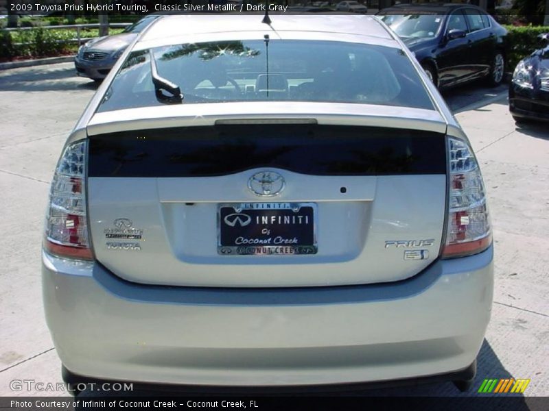 Classic Silver Metallic / Dark Gray 2009 Toyota Prius Hybrid Touring
