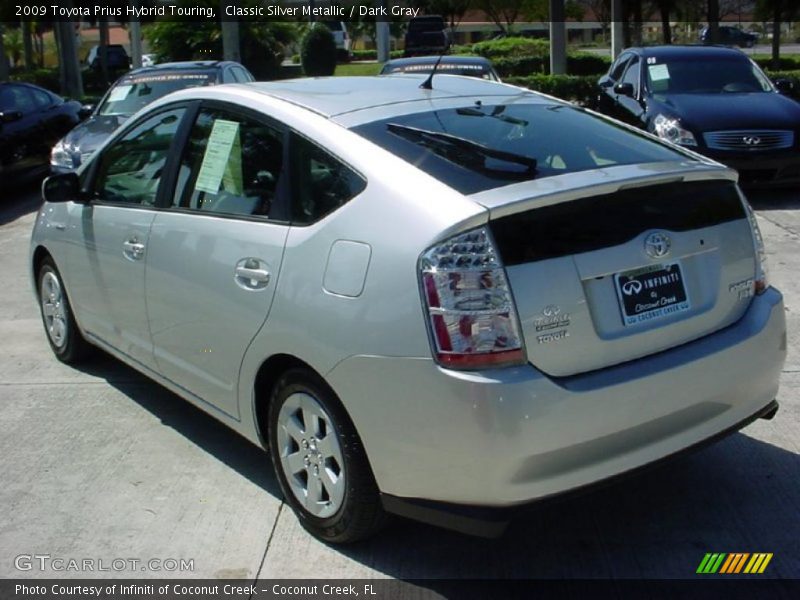 Classic Silver Metallic / Dark Gray 2009 Toyota Prius Hybrid Touring