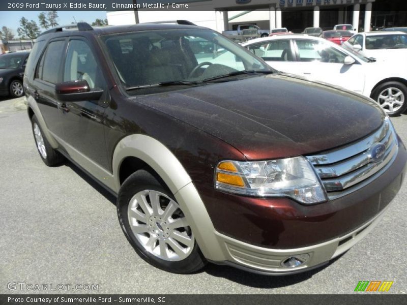 Cinnamon Metallic / Camel 2009 Ford Taurus X Eddie Bauer
