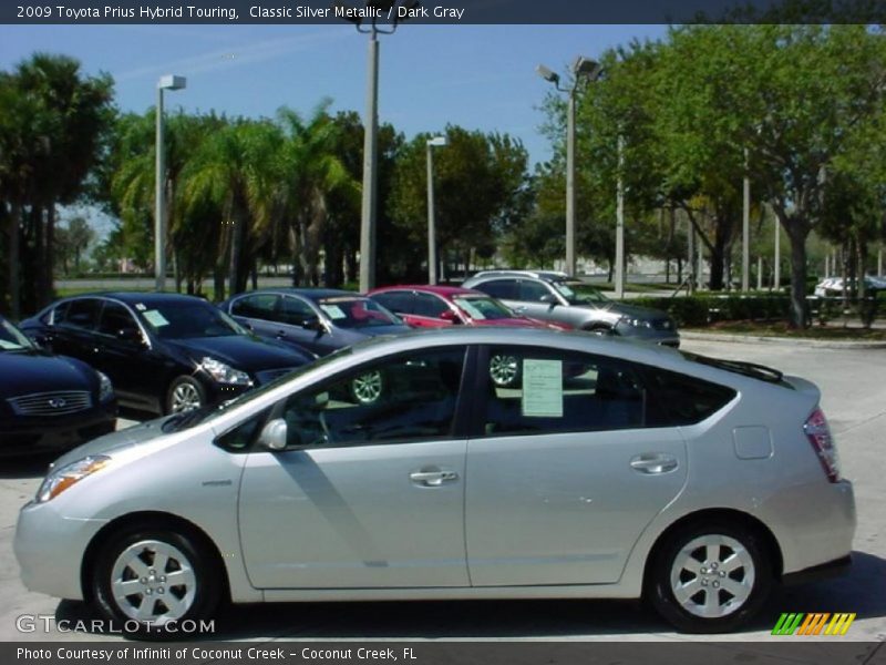 Classic Silver Metallic / Dark Gray 2009 Toyota Prius Hybrid Touring