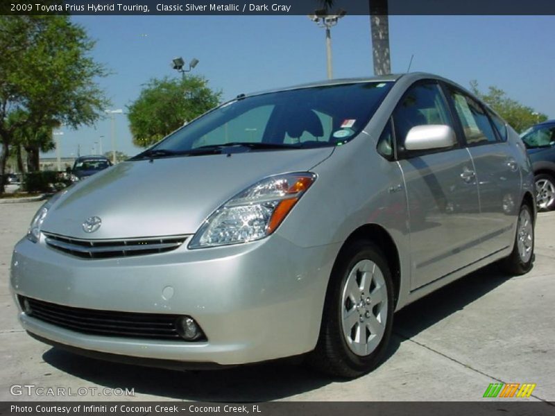 Classic Silver Metallic / Dark Gray 2009 Toyota Prius Hybrid Touring