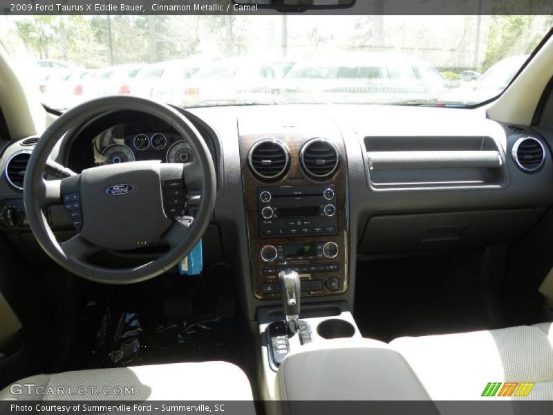Cinnamon Metallic / Camel 2009 Ford Taurus X Eddie Bauer