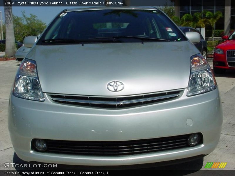 Classic Silver Metallic / Dark Gray 2009 Toyota Prius Hybrid Touring