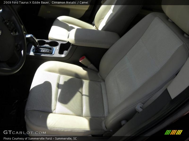 Cinnamon Metallic / Camel 2009 Ford Taurus X Eddie Bauer