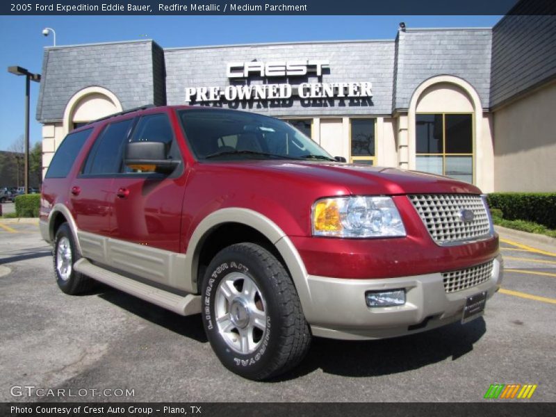 Redfire Metallic / Medium Parchment 2005 Ford Expedition Eddie Bauer