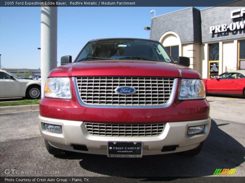 Redfire Metallic / Medium Parchment 2005 Ford Expedition Eddie Bauer