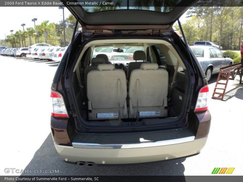 Cinnamon Metallic / Camel 2009 Ford Taurus X Eddie Bauer
