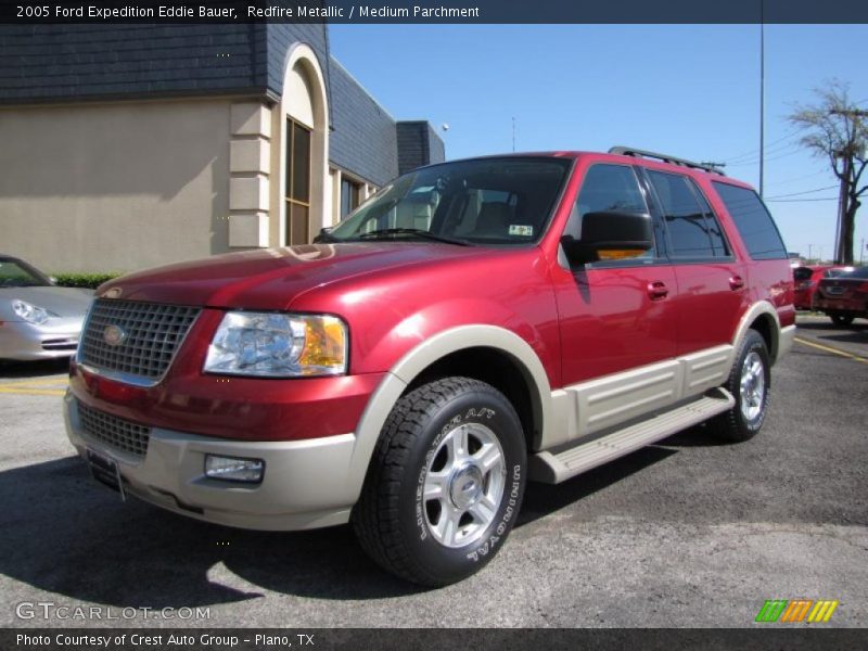 Redfire Metallic / Medium Parchment 2005 Ford Expedition Eddie Bauer
