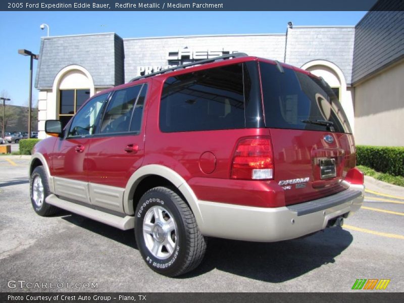 Redfire Metallic / Medium Parchment 2005 Ford Expedition Eddie Bauer