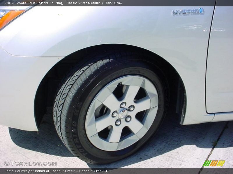 Classic Silver Metallic / Dark Gray 2009 Toyota Prius Hybrid Touring