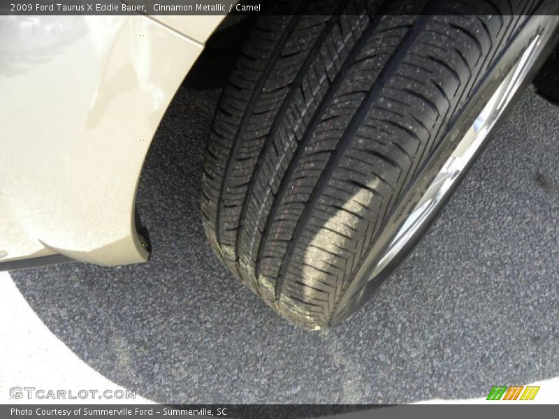 Cinnamon Metallic / Camel 2009 Ford Taurus X Eddie Bauer