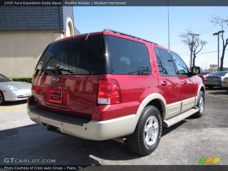 Redfire Metallic / Medium Parchment 2005 Ford Expedition Eddie Bauer