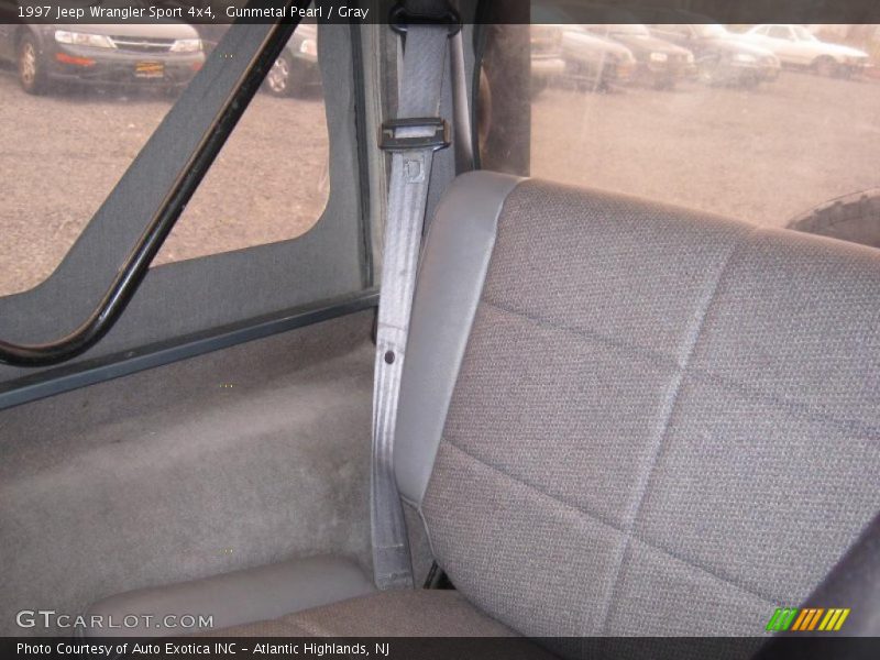 Gunmetal Pearl / Gray 1997 Jeep Wrangler Sport 4x4
