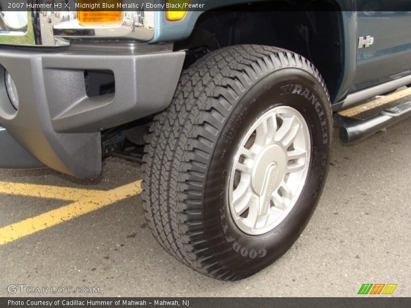 Midnight Blue Metallic / Ebony Black/Pewter 2007 Hummer H3 X
