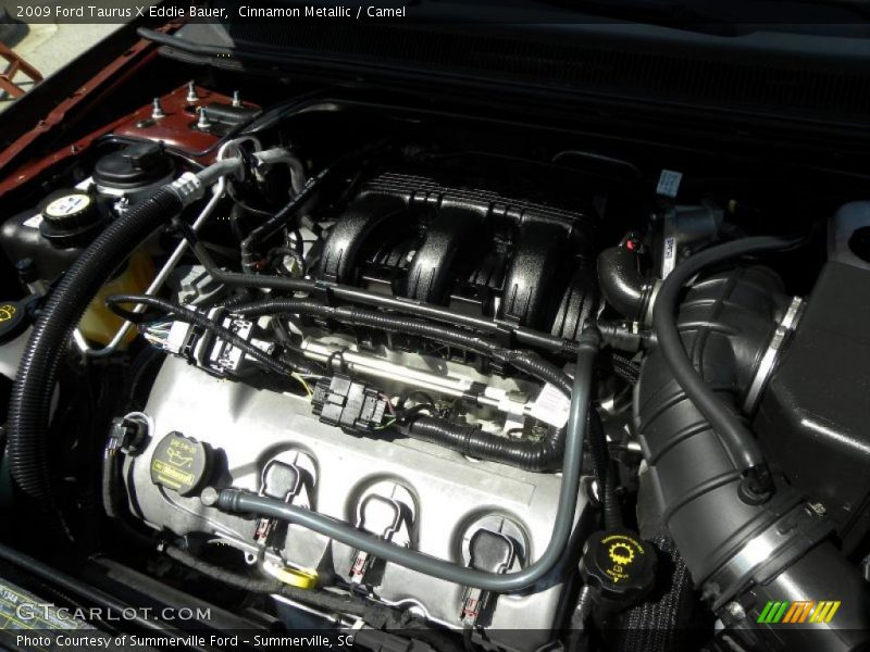 Cinnamon Metallic / Camel 2009 Ford Taurus X Eddie Bauer