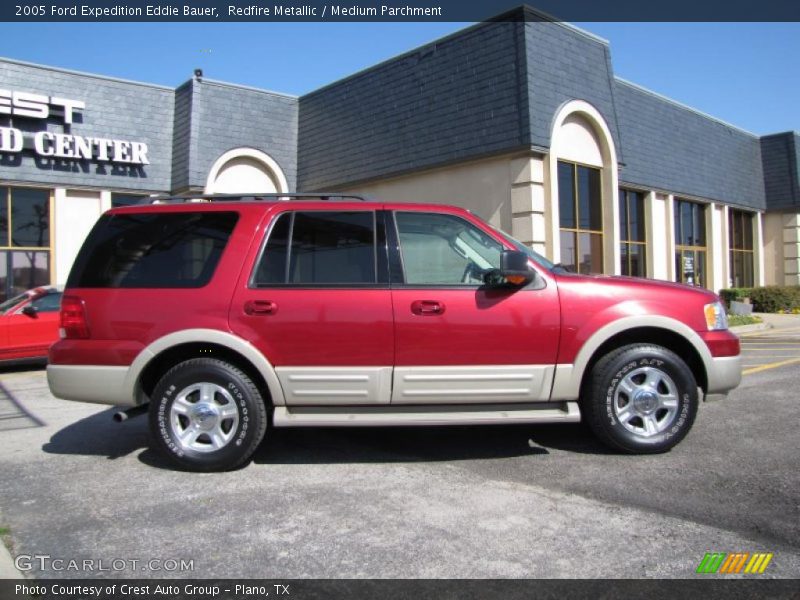 Redfire Metallic / Medium Parchment 2005 Ford Expedition Eddie Bauer