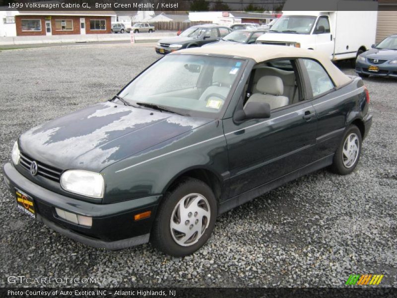 Bright Green Metallic / Keisel 1999 Volkswagen Cabrio GL