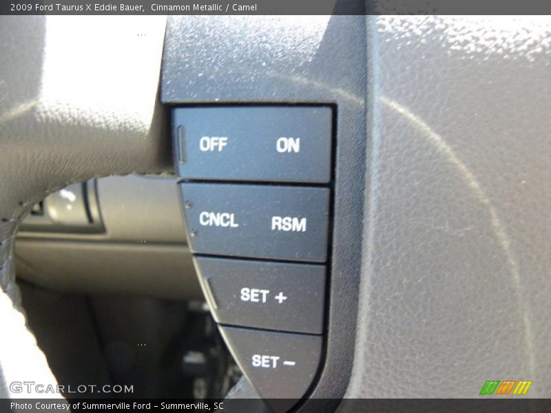 Cinnamon Metallic / Camel 2009 Ford Taurus X Eddie Bauer