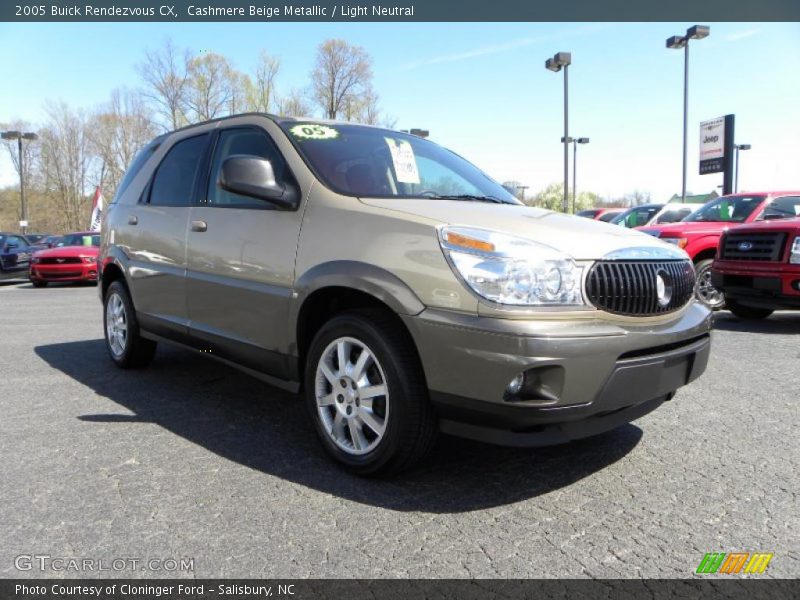 Cashmere Beige Metallic / Light Neutral 2005 Buick Rendezvous CX