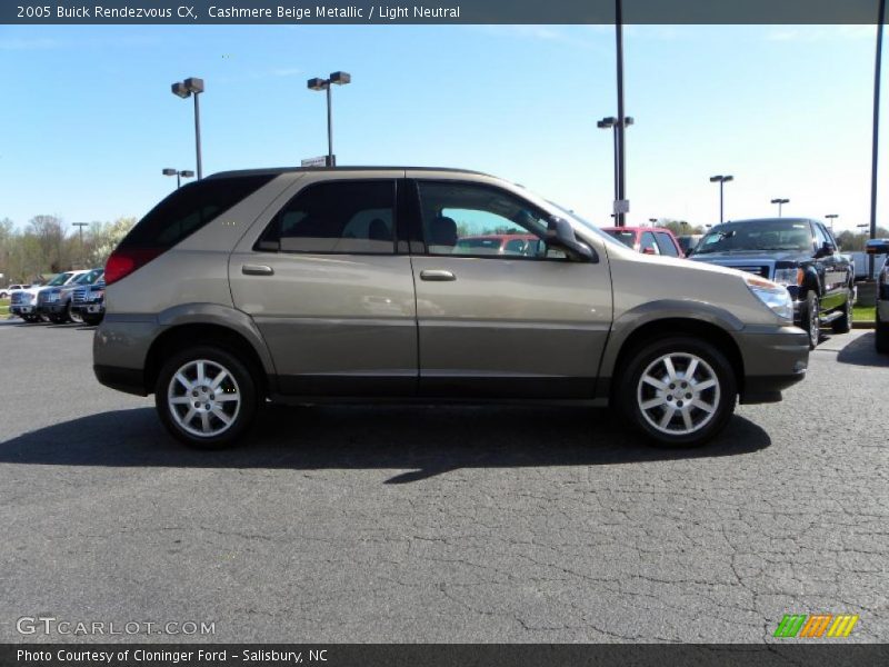 Cashmere Beige Metallic / Light Neutral 2005 Buick Rendezvous CX