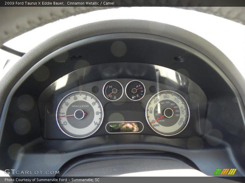 Cinnamon Metallic / Camel 2009 Ford Taurus X Eddie Bauer