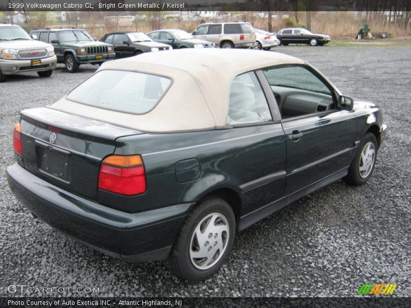 Bright Green Metallic / Keisel 1999 Volkswagen Cabrio GL