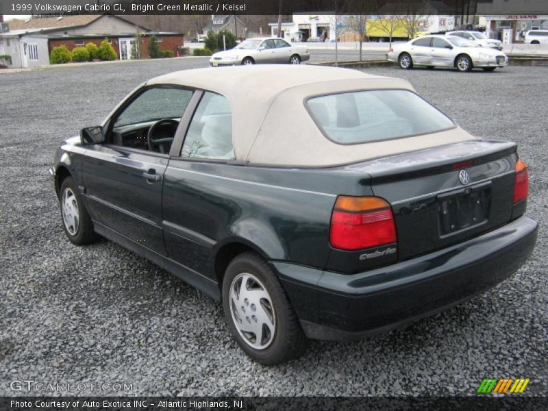 Bright Green Metallic / Keisel 1999 Volkswagen Cabrio GL