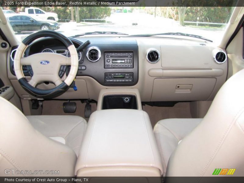 Redfire Metallic / Medium Parchment 2005 Ford Expedition Eddie Bauer