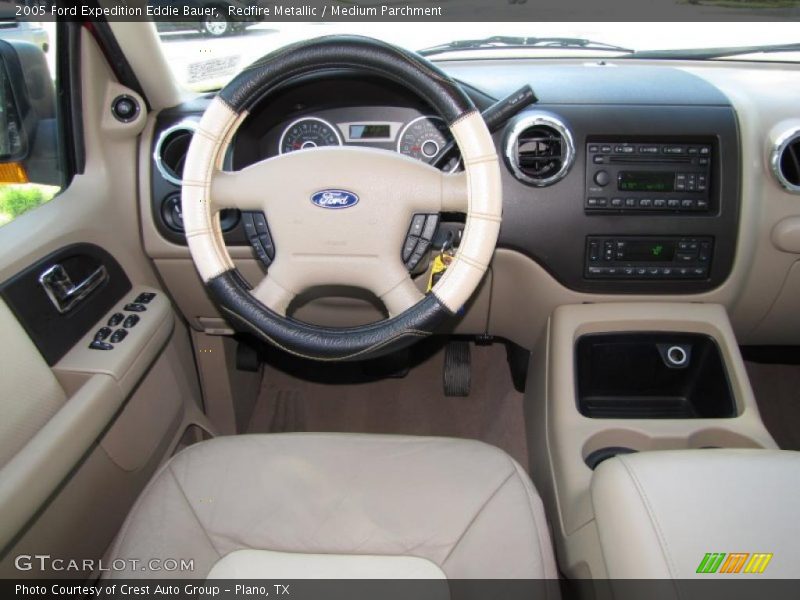 Redfire Metallic / Medium Parchment 2005 Ford Expedition Eddie Bauer