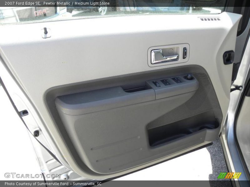 Pewter Metallic / Medium Light Stone 2007 Ford Edge SE