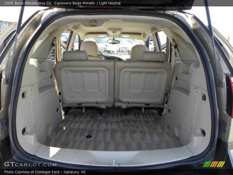 Cashmere Beige Metallic / Light Neutral 2005 Buick Rendezvous CX