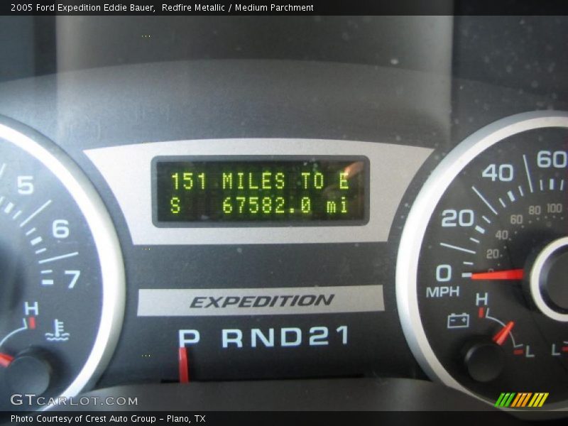 Redfire Metallic / Medium Parchment 2005 Ford Expedition Eddie Bauer