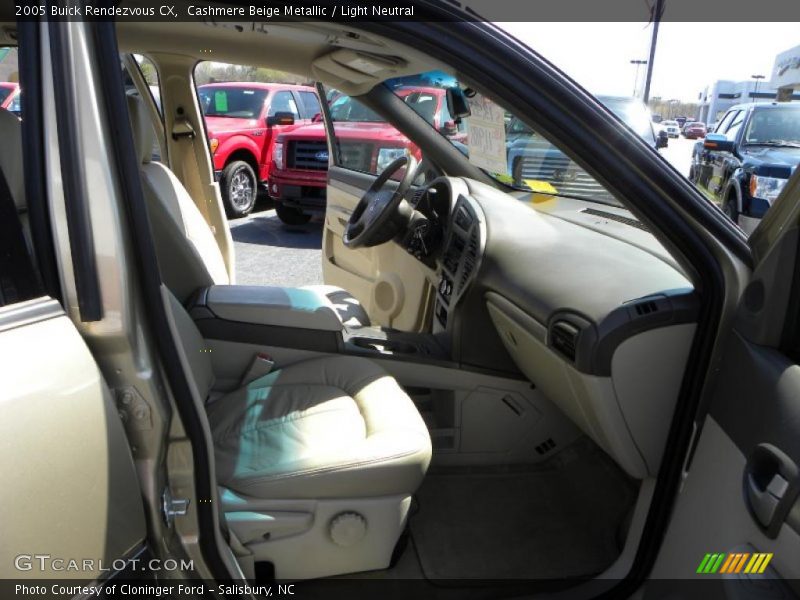 Cashmere Beige Metallic / Light Neutral 2005 Buick Rendezvous CX
