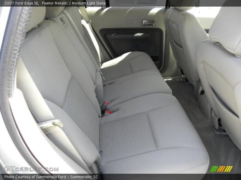 Pewter Metallic / Medium Light Stone 2007 Ford Edge SE