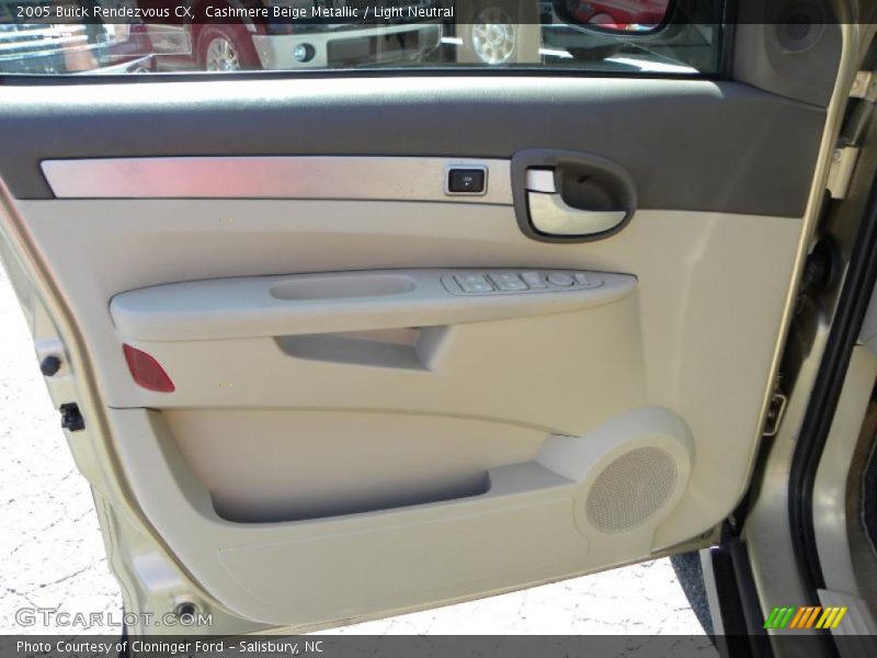 Cashmere Beige Metallic / Light Neutral 2005 Buick Rendezvous CX