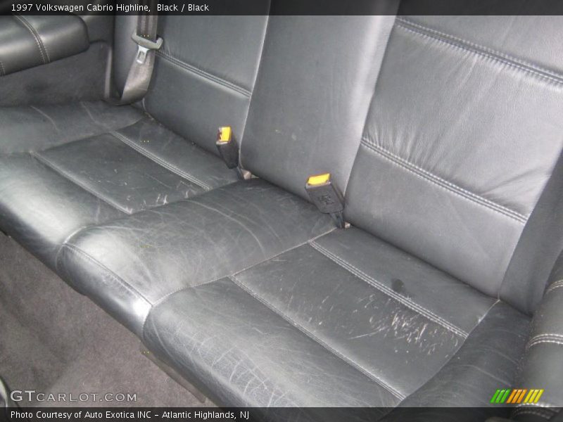 Black / Black 1997 Volkswagen Cabrio Highline