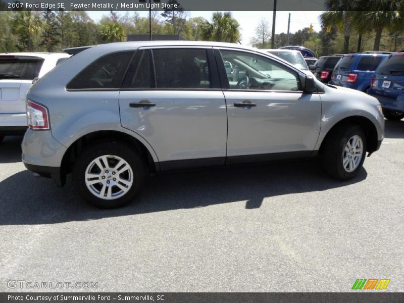 Pewter Metallic / Medium Light Stone 2007 Ford Edge SE