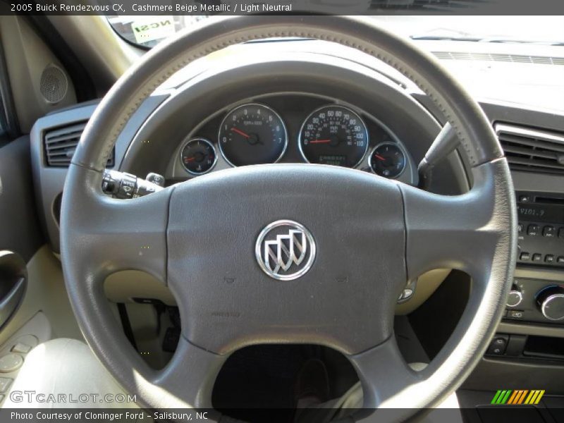 Cashmere Beige Metallic / Light Neutral 2005 Buick Rendezvous CX