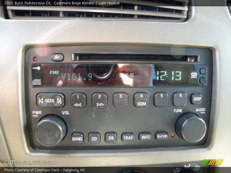 Cashmere Beige Metallic / Light Neutral 2005 Buick Rendezvous CX