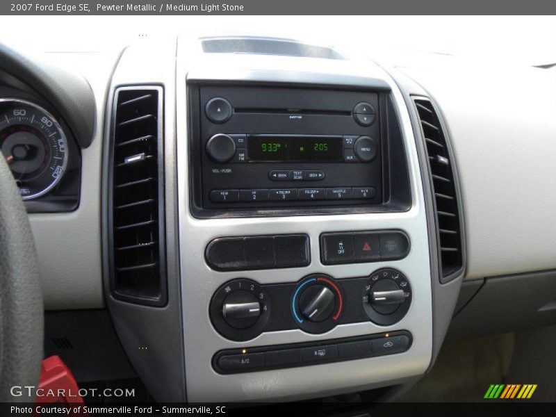 Pewter Metallic / Medium Light Stone 2007 Ford Edge SE