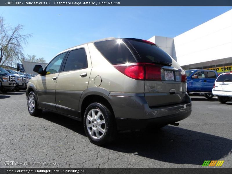 Cashmere Beige Metallic / Light Neutral 2005 Buick Rendezvous CX
