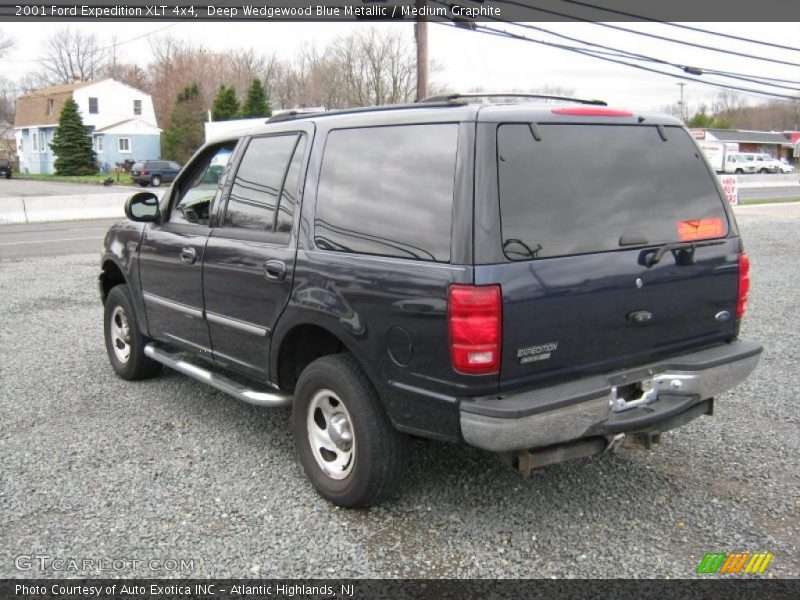 Deep Wedgewood Blue Metallic / Medium Graphite 2001 Ford Expedition XLT 4x4